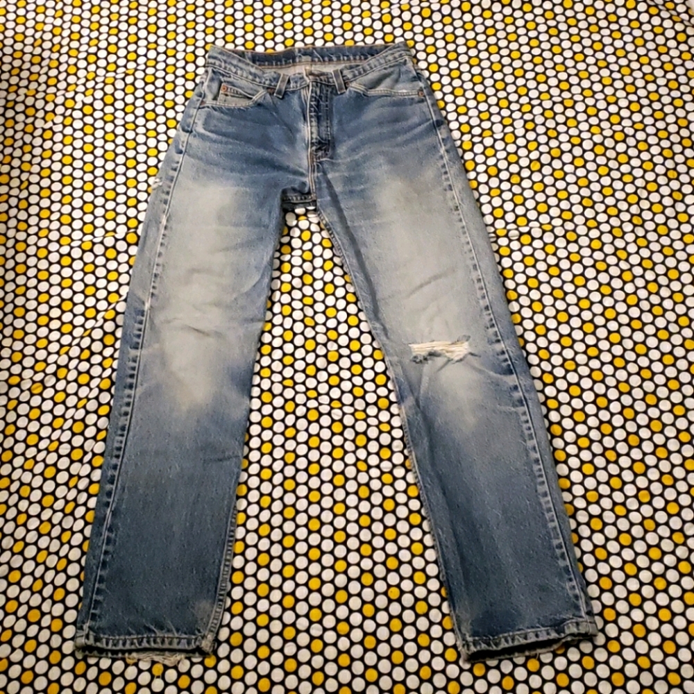 Vintage 505 Levi's Orange Tab Jeans